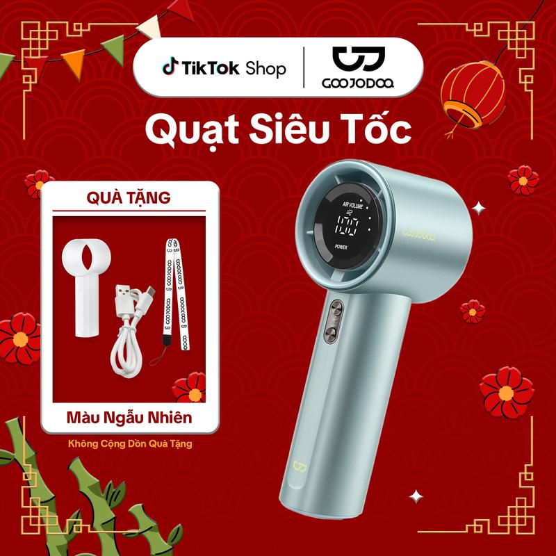 Quạt cầm tay tốc độ cao GOOJODOQ - chỉ 429.000đ trên TikTok Shop