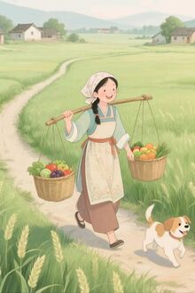 VỀ VỚI RUỘNG VƯỜN