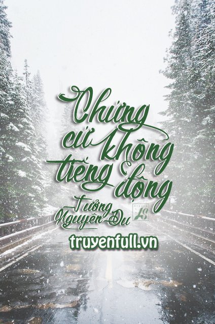 CHỨNG CỨ KHÔNG TIẾNG ĐỘNG